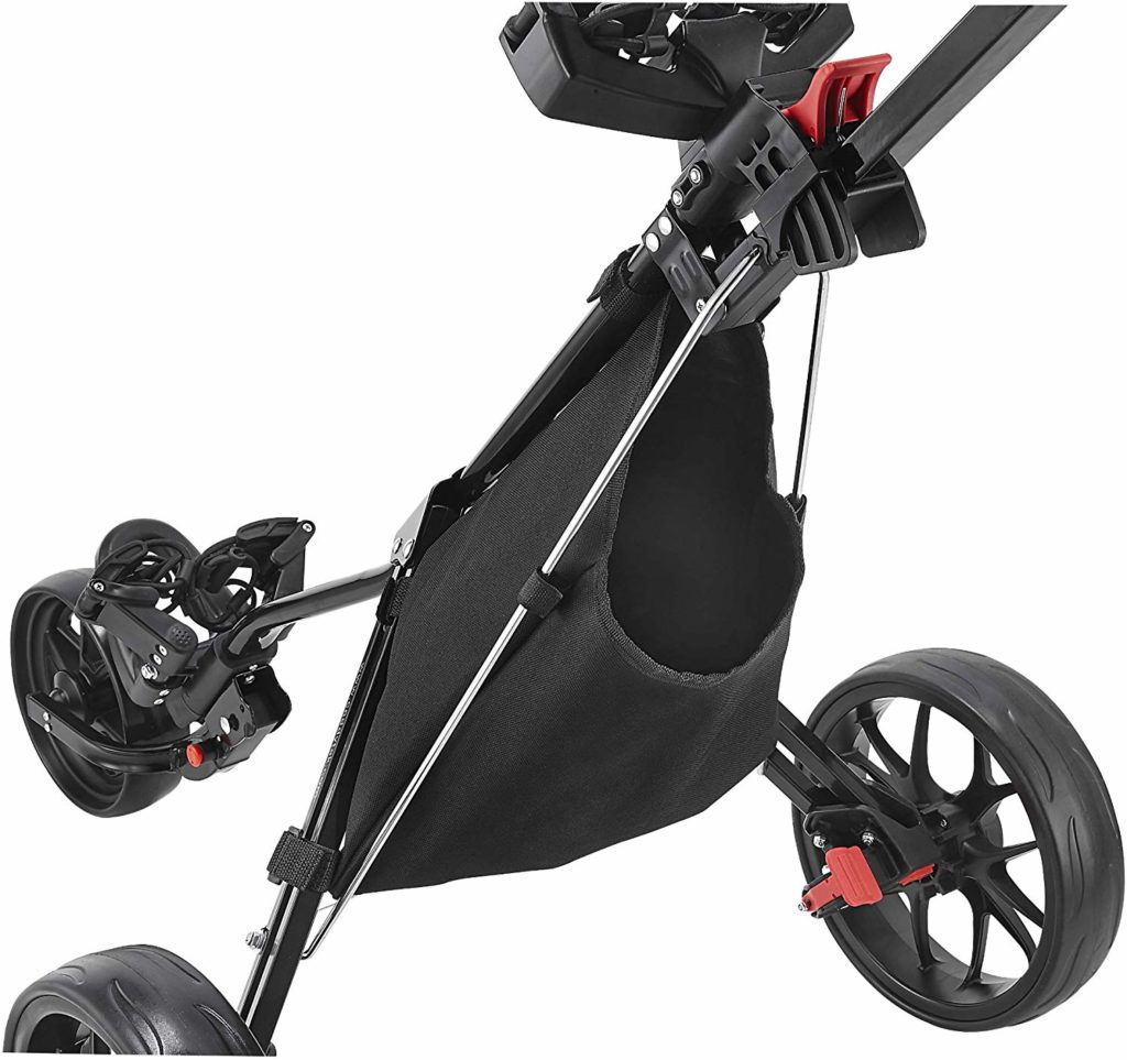 CaddyTek CaddyLite Deluxe Golf Push Cart